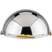 An Acopa Supreme silver and gold round roll top chafer cover.